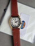 Fossil Harlow Three-Hand Brown Leather Cream Dial Women’s Watch ES5364
